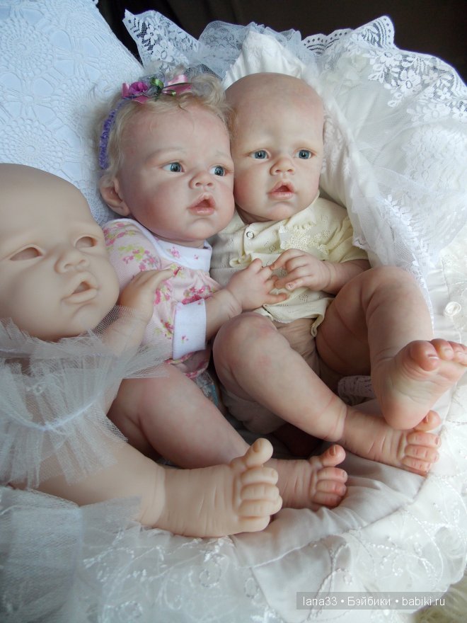 Ангелиночка, нежный ангелок, самая первая из тройняшек реборн