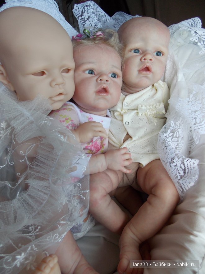 Ангелиночка, нежный ангелок, самая первая из тройняшек реборн