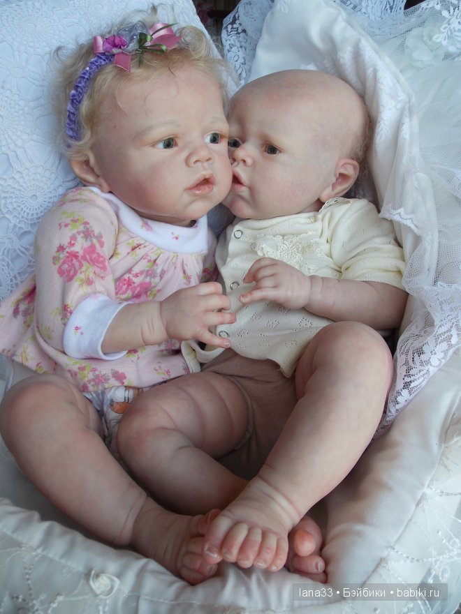 Ангелиночка, нежный ангелок, самая первая из тройняшек реборн