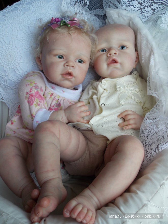 Ангелиночка, нежный ангелок, самая первая из тройняшек реборн