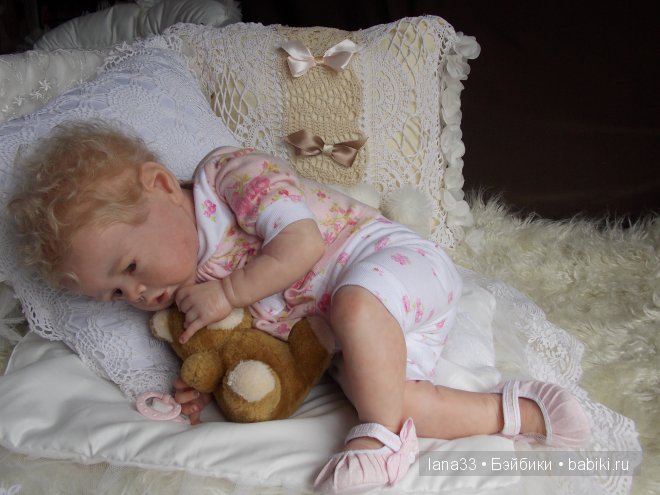 Ангелиночка, нежный ангелок, самая первая из тройняшек реборн