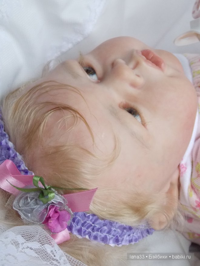 Ангелиночка, нежный ангелок, самая первая из тройняшек реборн