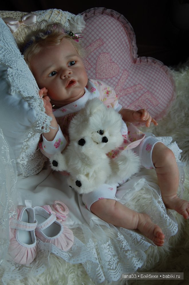 Ангелиночка, нежный ангелок, самая первая из тройняшек реборн