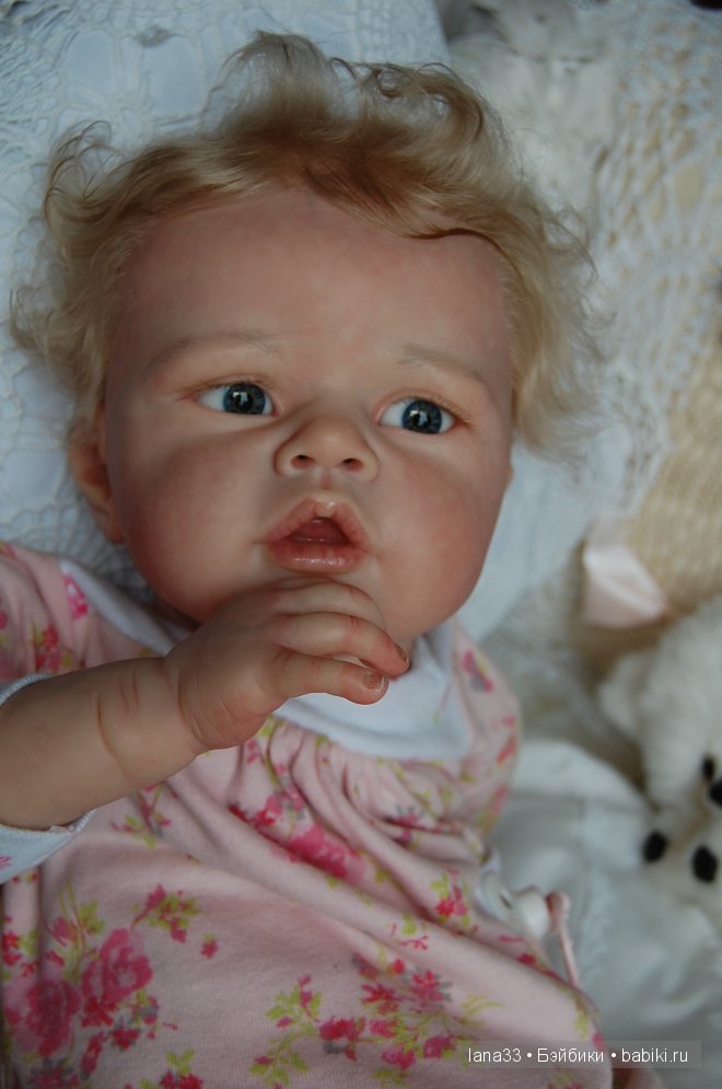 Ангелиночка, нежный ангелок, самая первая из тройняшек реборн