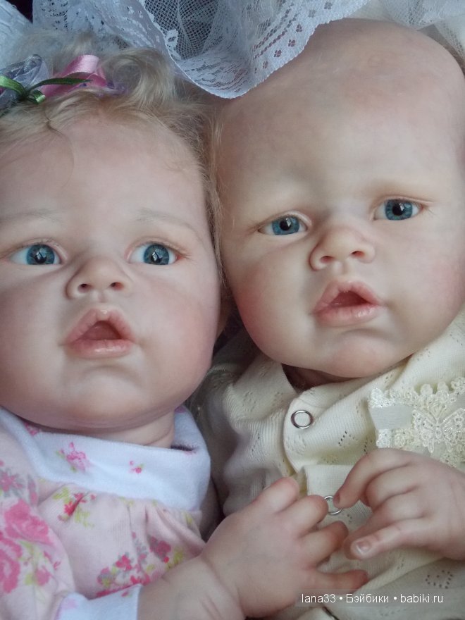Ангелиночка, нежный ангелок, самая первая из тройняшек реборн