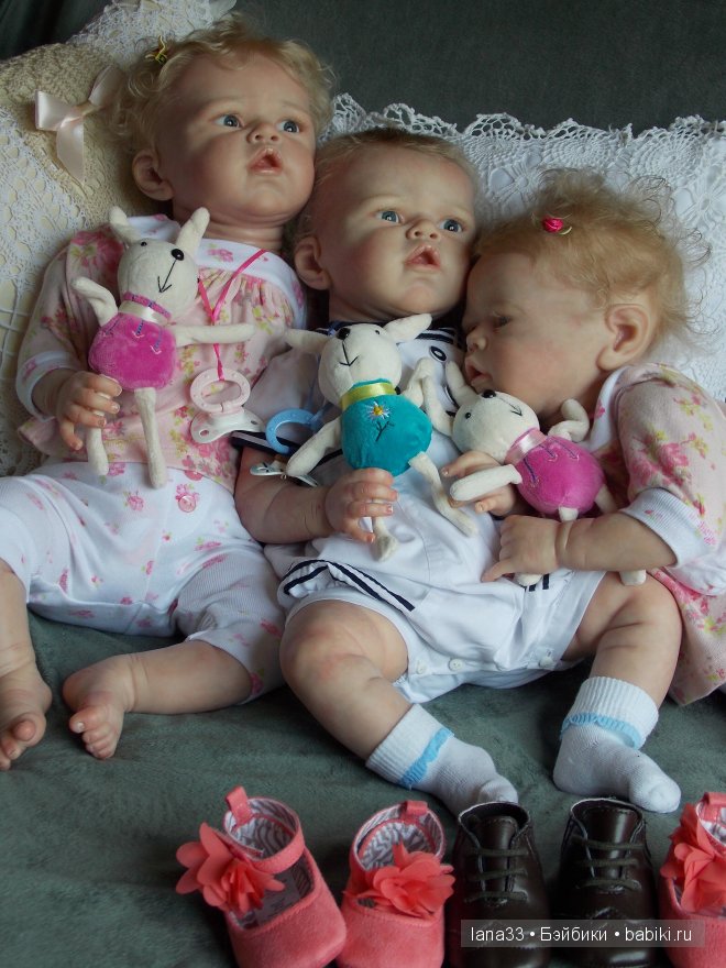 Беби-бум. Три лапочки-детки, три маленькие шкодины - Ангелиночка, Матвейка и Дуняша. Детская Светланы Матляк