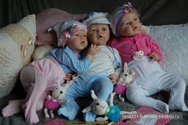 Беби-бум. Три лапочки-детки, три маленькие шкодины - Ангелиночка, Матвейка и Дуняша. Детская Светланы Матляк