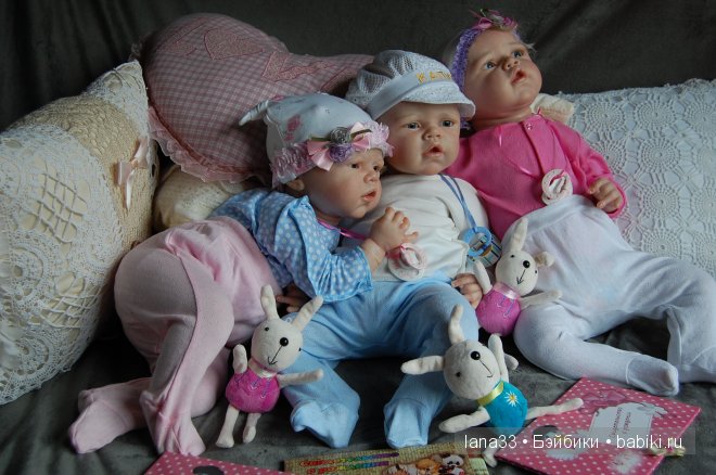 Беби-бум. Три лапочки-детки, три маленькие шкодины - Ангелиночка, Матвейка и Дуняша. Детская Светланы Матляк