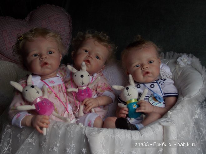 Беби-бум. Три лапочки-детки, три маленькие шкодины - Ангелиночка, Матвейка и Дуняша. Детская Светланы Матляк