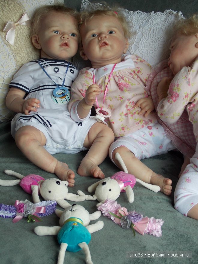 Беби-бум. Три лапочки-детки, три маленькие шкодины - Ангелиночка, Матвейка и Дуняша. Детская Светланы Матляк