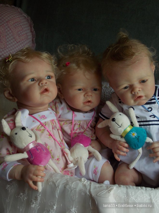 Беби-бум. Три лапочки-детки, три маленькие шкодины - Ангелиночка, Матвейка и Дуняша. Детская Светланы Матляк