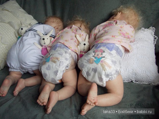 Беби-бум. Три лапочки-детки, три маленькие шкодины - Ангелиночка, Матвейка и Дуняша. Детская Светланы Матляк