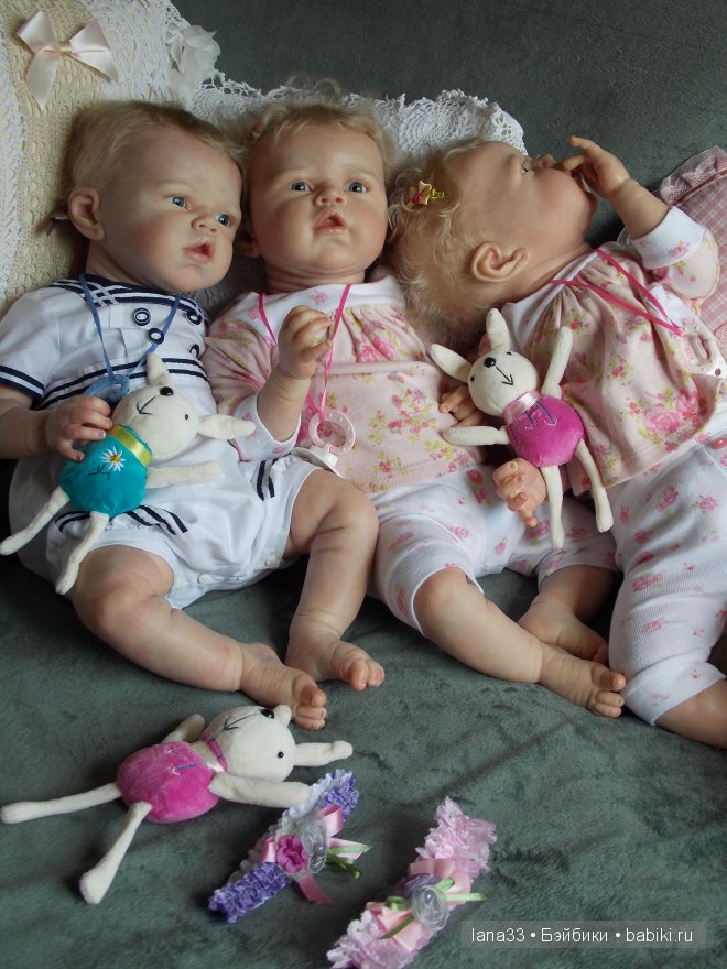 Беби-бум. Три лапочки-детки, три маленькие шкодины - Ангелиночка, Матвейка и Дуняша. Детская Светланы Матляк