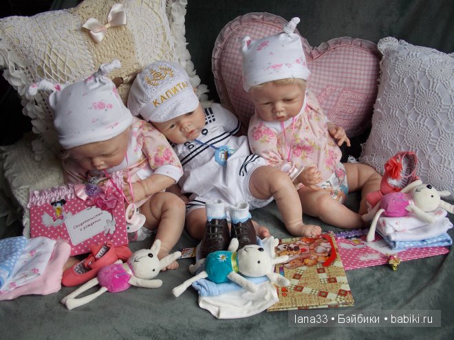 Беби-бум. Три лапочки-детки, три маленькие шкодины - Ангелиночка, Матвейка и Дуняша. Детская Светланы Матляк