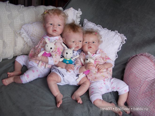 Беби-бум. Три лапочки-детки, три маленькие шкодины - Ангелиночка, Матвейка и Дуняша. Детская Светланы Матляк