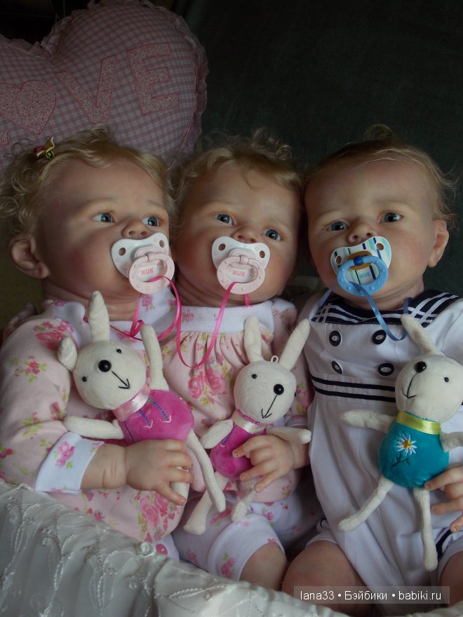 Беби-бум. Три лапочки-детки, три маленькие шкодины - Ангелиночка, Матвейка и Дуняша. Детская Светланы Матляк