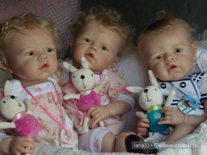 Беби-бум. Три лапочки-детки, три маленькие шкодины - Ангелиночка, Матвейка и Дуняша. Детская Светланы Матляк