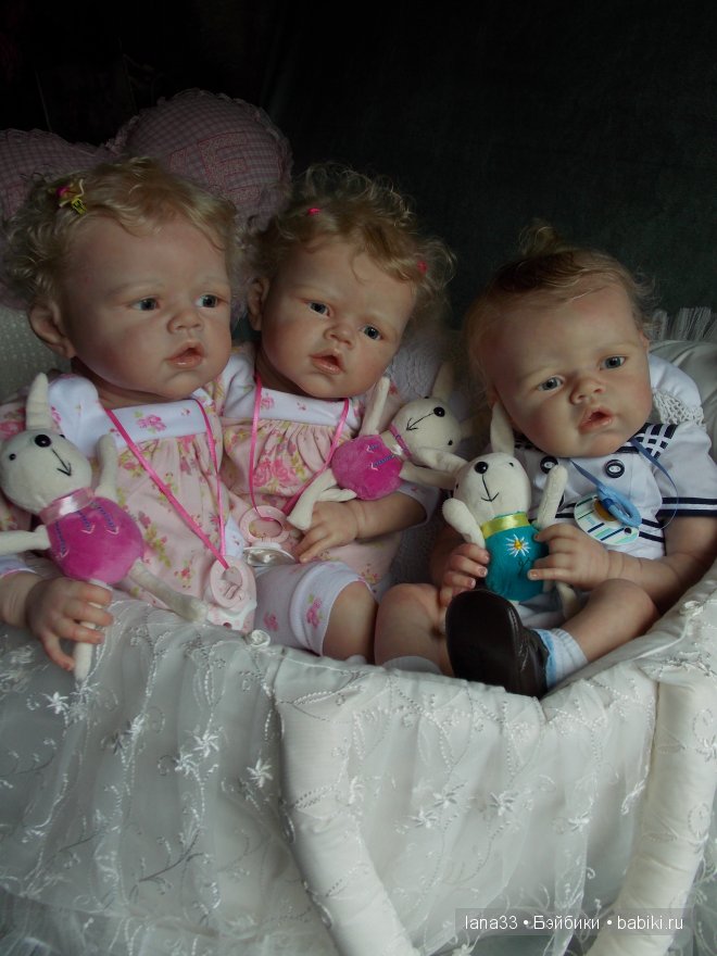 Беби-бум. Три лапочки-детки, три маленькие шкодины - Ангелиночка, Матвейка и Дуняша. Детская Светланы Матляк