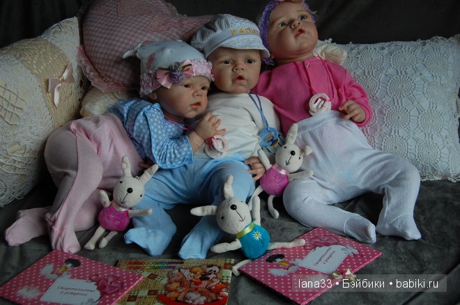 Беби-бум. Три лапочки-детки, три маленькие шкодины - Ангелиночка, Матвейка и Дуняша. Детская Светланы Матляк