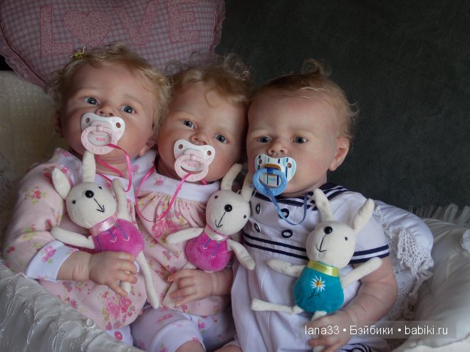 Беби-бум. Три лапочки-детки, три маленькие шкодины - Ангелиночка, Матвейка и Дуняша. Детская Светланы Матляк