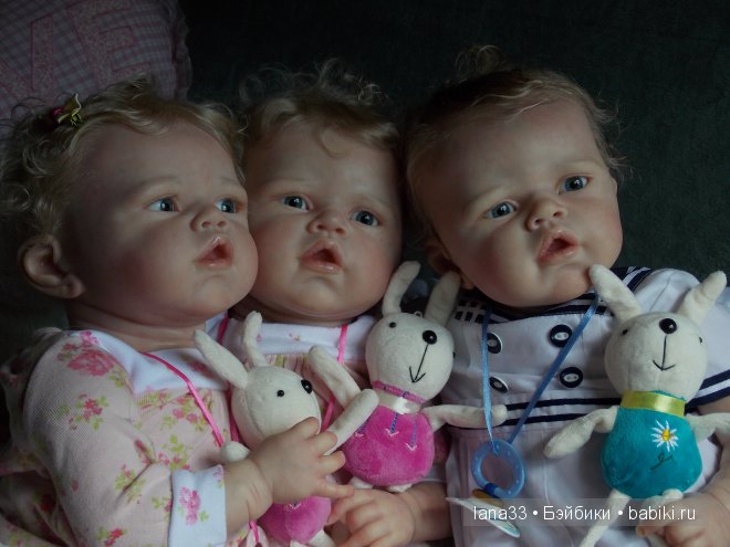 Беби-бум. Три лапочки-детки, три маленькие шкодины - Ангелиночка, Матвейка и Дуняша. Детская Светланы Матляк