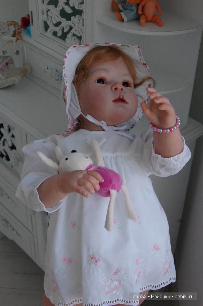 Кукла реборн Дариночка, золотое солнышко. Детская Светланы Матляк