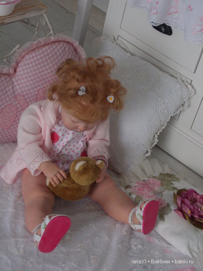 Кукла реборн Дариночка, золотое солнышко. Детская Светланы Матляк