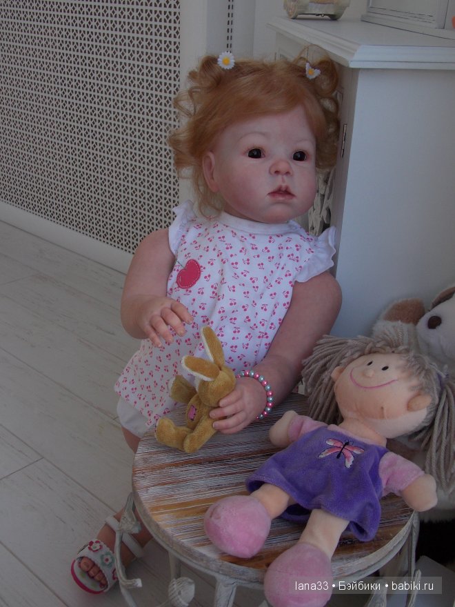 Кукла реборн Дариночка, золотое солнышко. Детская Светланы Матляк