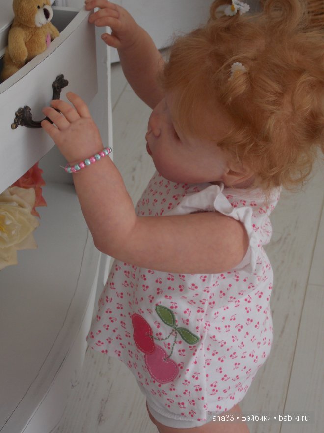 Кукла реборн Дариночка, золотое солнышко. Детская Светланы Матляк