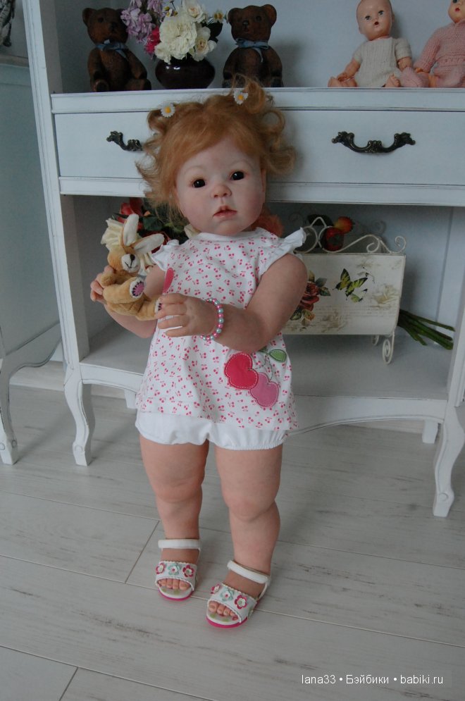 Кукла реборн Дариночка, золотое солнышко. Детская Светланы Матляк