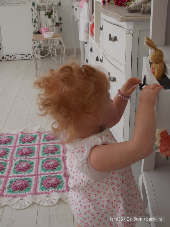 Кукла реборн Дариночка, золотое солнышко. Детская Светланы Матляк