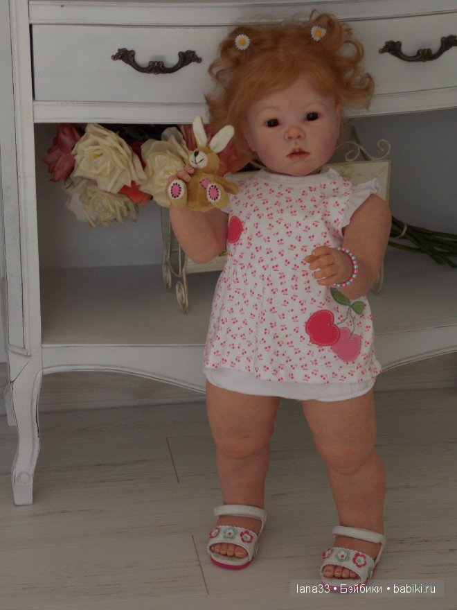 Кукла реборн Дариночка, золотое солнышко. Детская Светланы Матляк