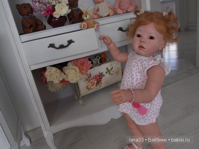 Кукла реборн Дариночка, золотое солнышко. Детская Светланы Матляк