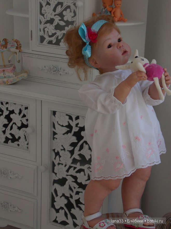 Кукла реборн Дариночка, золотое солнышко. Детская Светланы Матляк (фото 8)