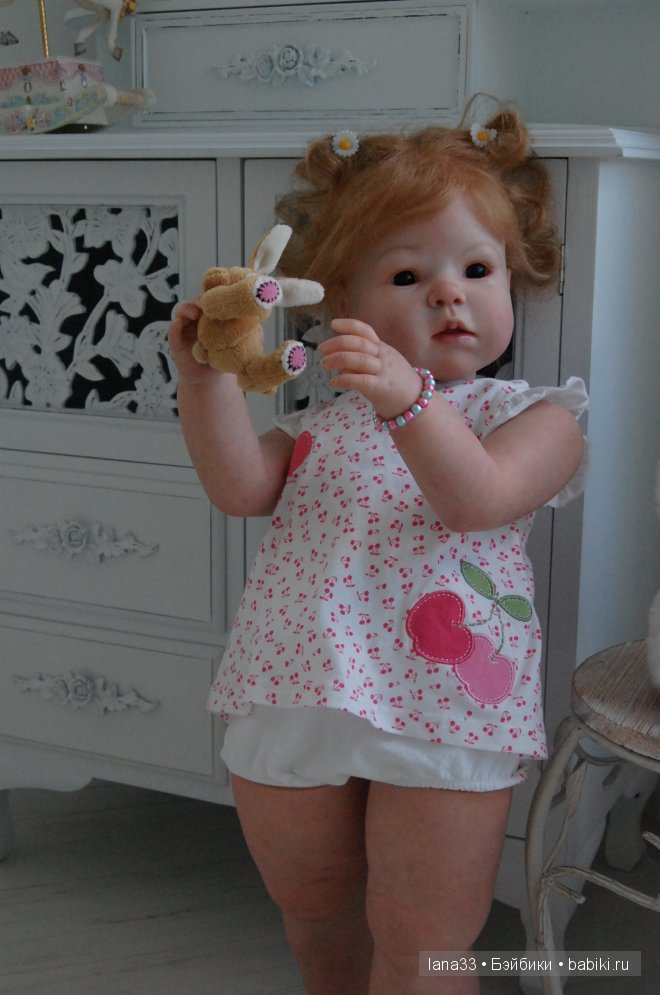 Кукла реборн Дариночка, золотое солнышко. Детская Светланы Матляк