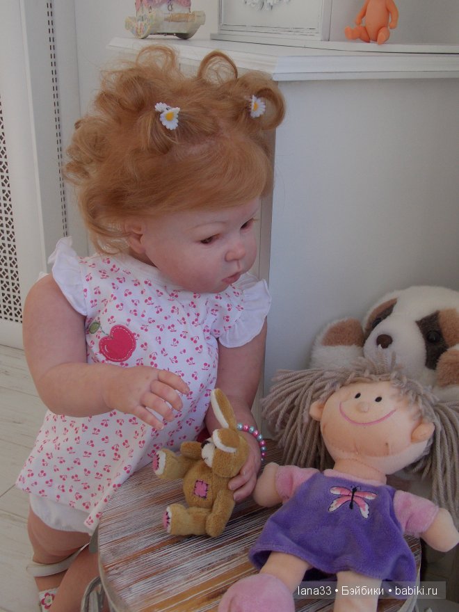 Кукла реборн Дариночка, золотое солнышко. Детская Светланы Матляк