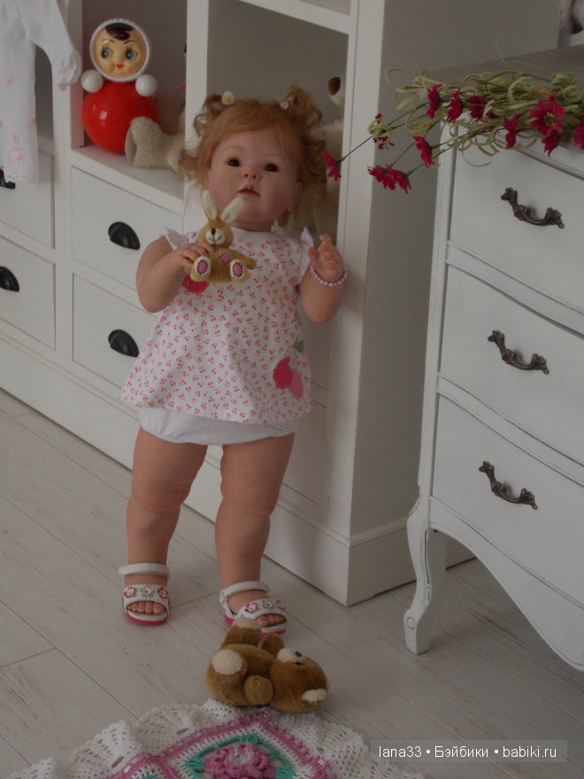 Кукла реборн Дариночка, золотое солнышко. Детская Светланы Матляк