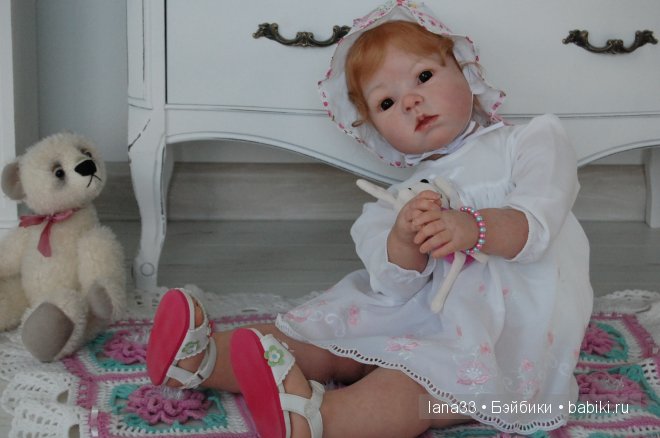Кукла реборн Дариночка, золотое солнышко. Детская Светланы Матляк