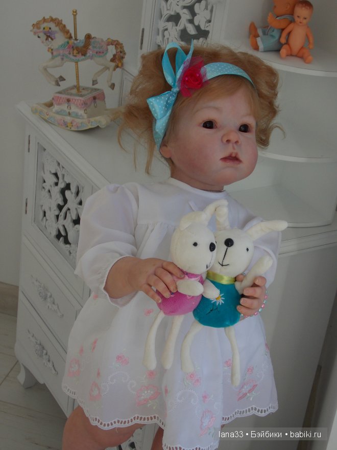 Кукла реборн Дариночка, золотое солнышко. Детская Светланы Матляк (фото 7)