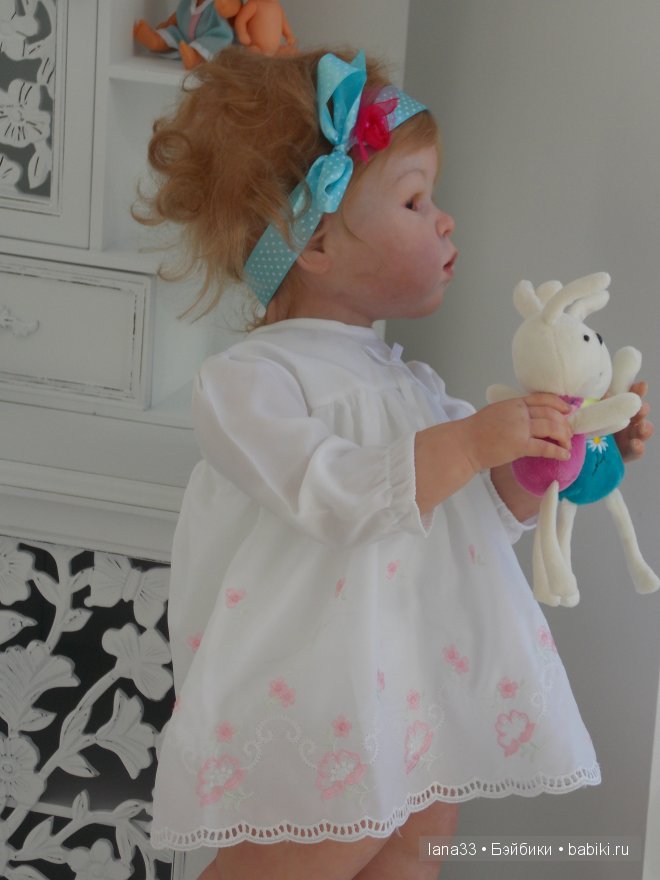 Кукла реборн Дариночка, золотое солнышко. Детская Светланы Матляк (фото 5)