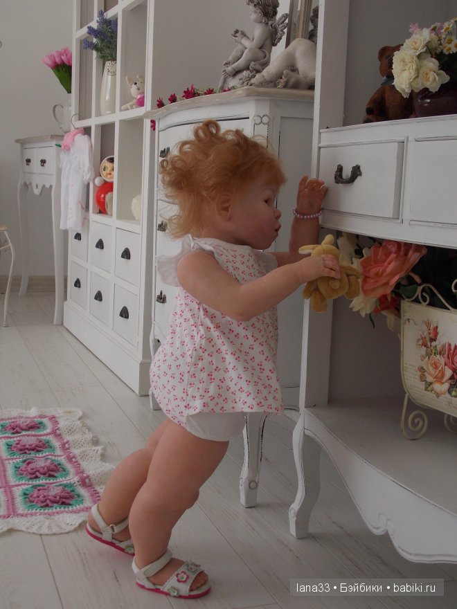 Кукла реборн Дариночка, золотое солнышко. Детская Светланы Матляк