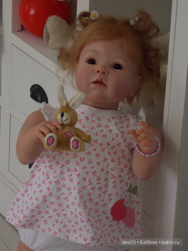 Кукла реборн Дариночка, золотое солнышко. Детская Светланы Матляк