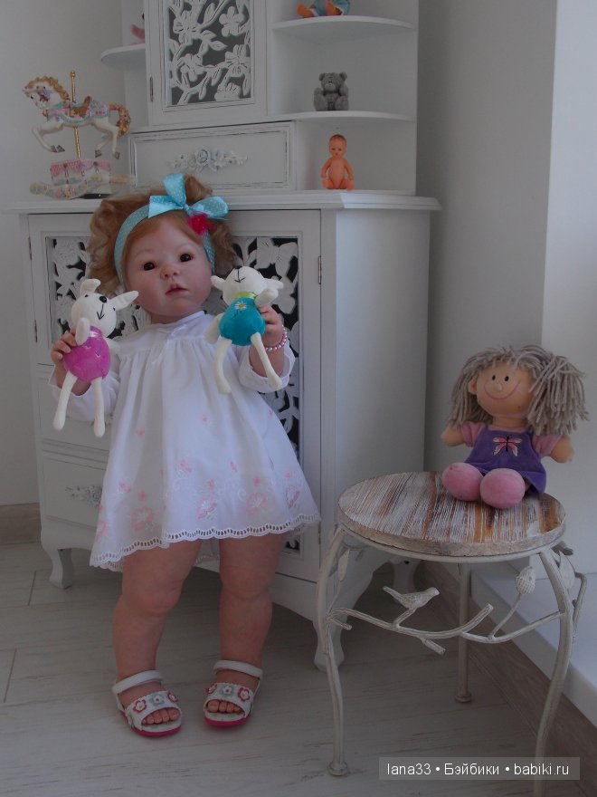 Кукла реборн Дариночка, золотое солнышко. Детская Светланы Матляк (фото 3)