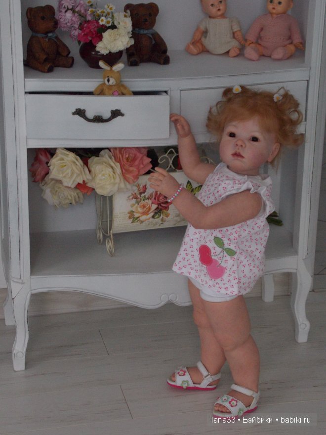 Кукла реборн Дариночка, золотое солнышко. Детская Светланы Матляк
