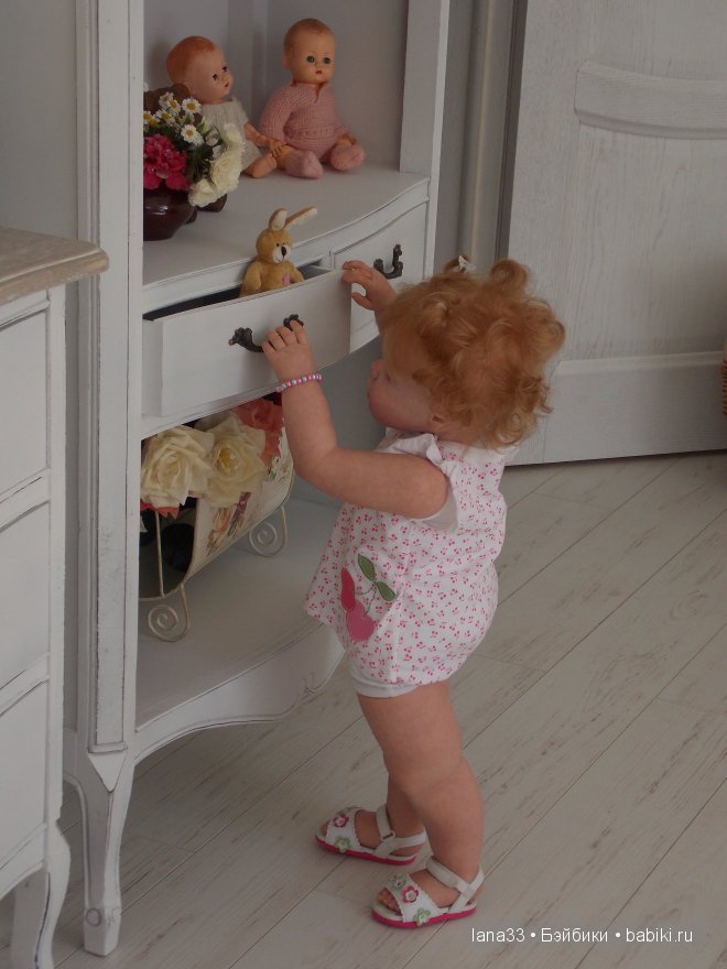 Кукла реборн Дариночка, золотое солнышко. Детская Светланы Матляк