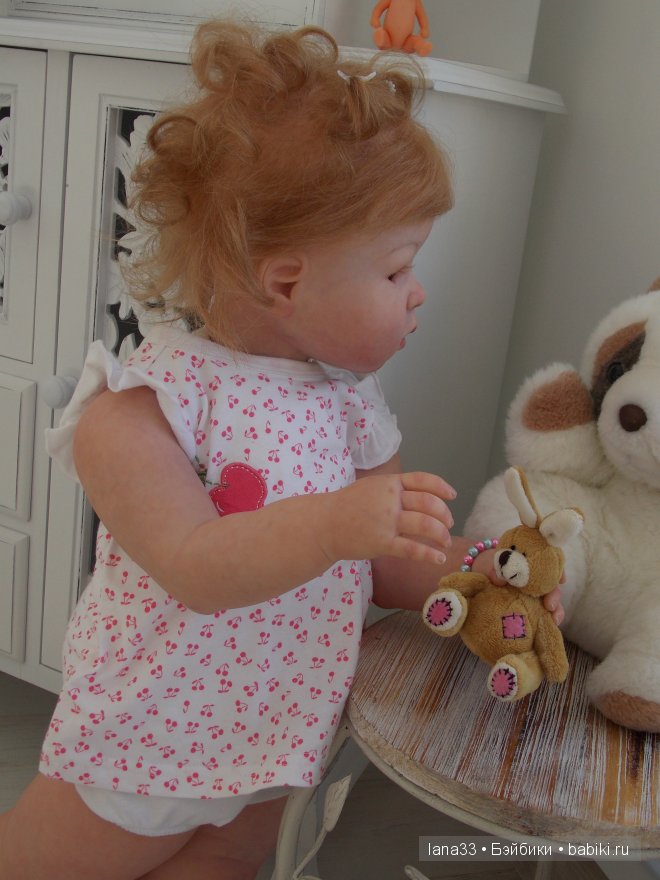 Кукла реборн Дариночка, золотое солнышко. Детская Светланы Матляк