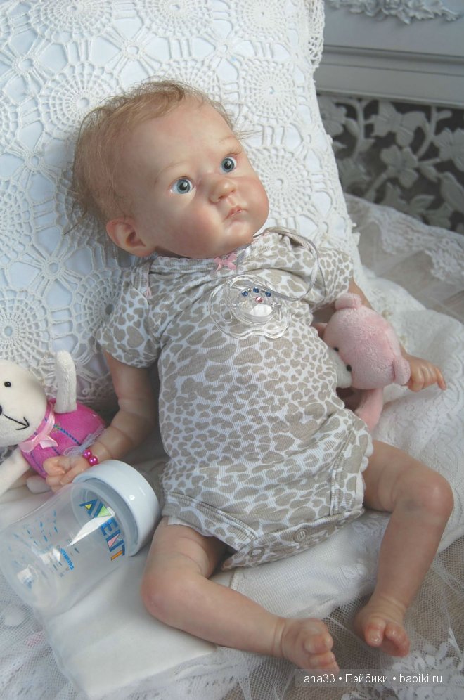 Забавный лопоушек реборн Лиззи | Бэйбики Забавный лопоушек реборн Лиззи