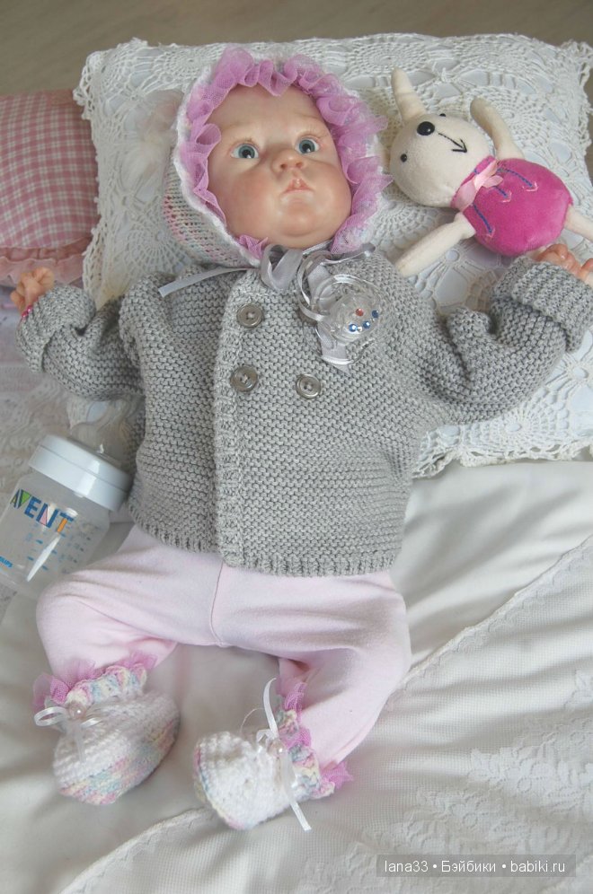 Забавный лопоушек реборн Лиззи | Бэйбики Забавный лопоушек реборн Лиззи