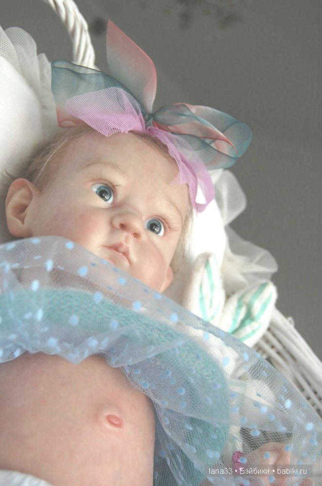 Забавный лопоушек реборн Лиззи | Бэйбики Забавный лопоушек реборн Лиззи