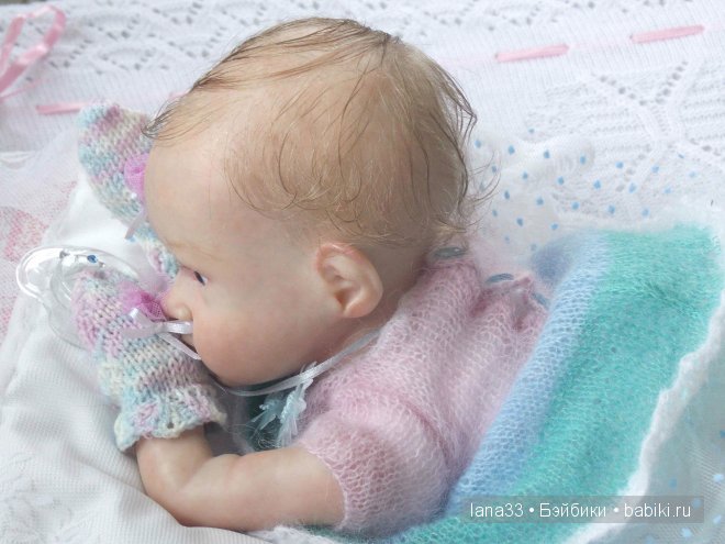 Забавный лопоушек реборн Лиззи | Бэйбики Забавный лопоушек реборн Лиззи